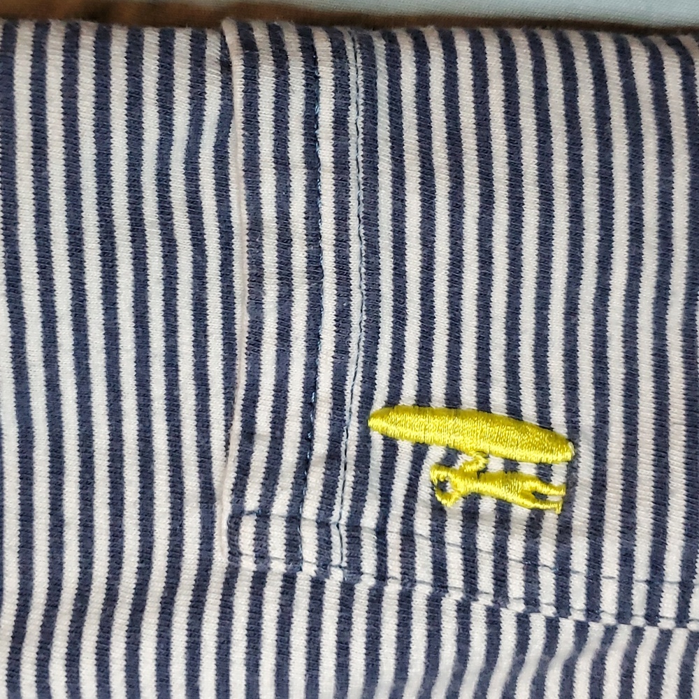 johnnie-O Boys Navy Striped Polo & Light Blue Polo Set - Picture 4 of 6